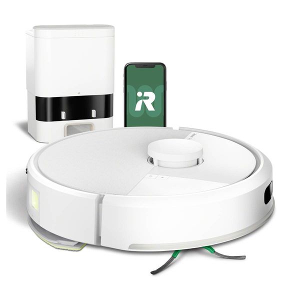 iRobot Roomba Combo 105 με AutoEmpty Dock White Ρομποτική Σκούπα