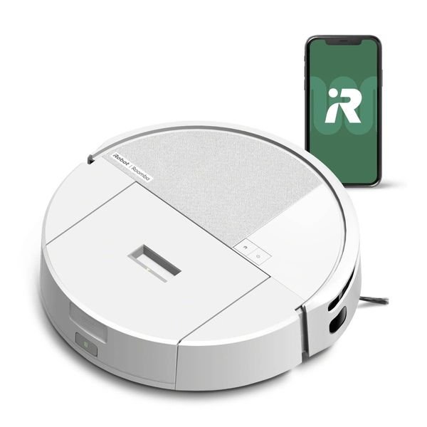 iRobot Roomba Combo 205 DustCompactor White Ρομποτική Σκούπα