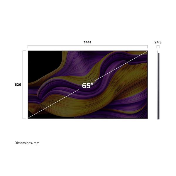 LG OLED evo G5 65G55 65" AI TV Τηλεόραση Smart 4K