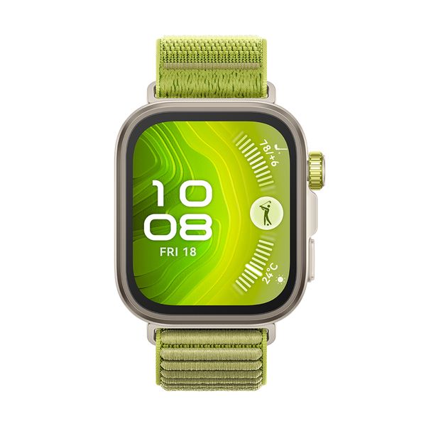 Huawei Watch Fit 4 Pro Green Woven SmartWatch
