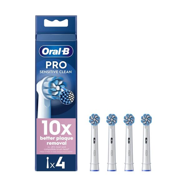 Oral-B Sensi Ultra Pro 4 τμχ Κεφαλές Οδοντόβουρτσας