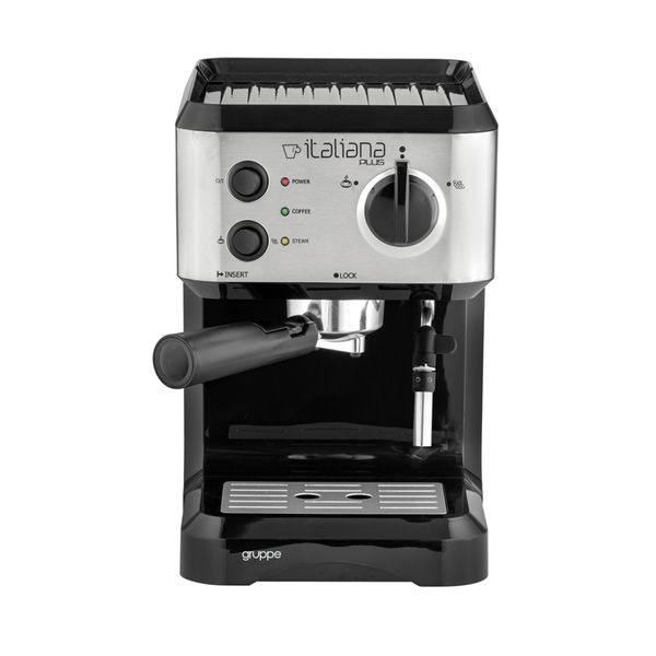 Gruppe Italiana Plus CM4677E-GS Inox Μηχανή Espresso