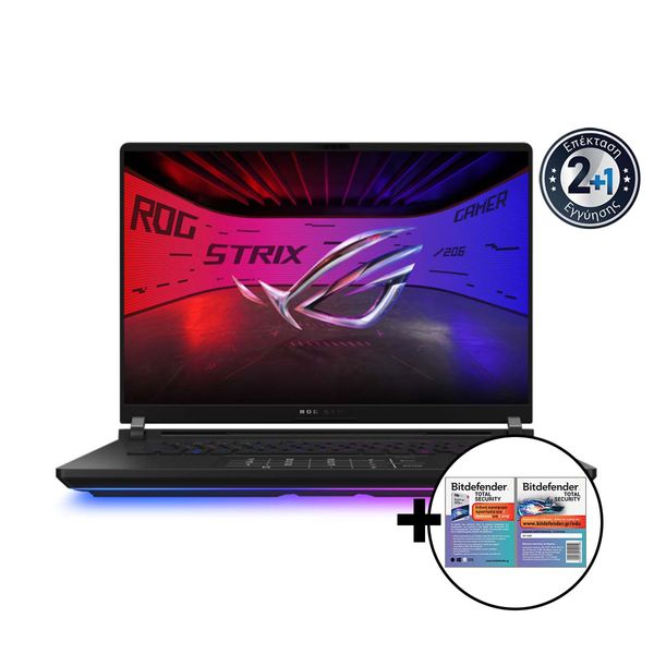 Asus ROG Strix SCAR 18 G835LX-SA124X 2.5K Mini LED Intel Core Ultra 9 275HX/64GB/2TB/RTX 5090 24GB &amp Bitdefender Total Securi