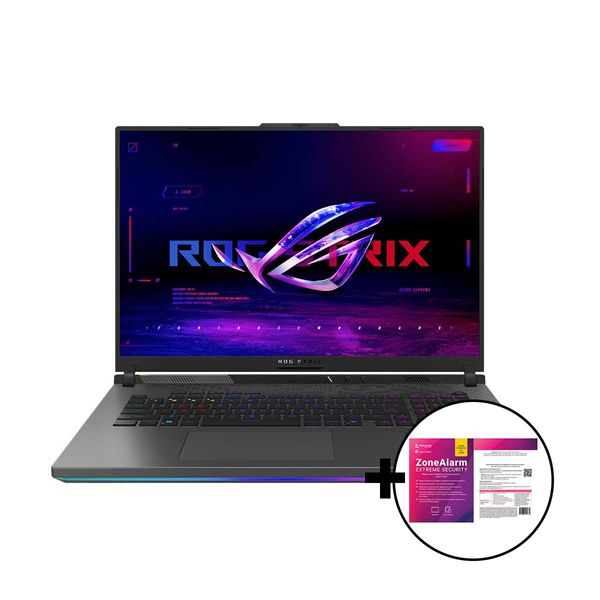 Asus ROG Strix G18 G814PM-S9025W R9 8940HX/32GB/1TB/Nvidia GeForce RTX 5060 8GB &amp ZoneAlarm Extreme Security Laptop