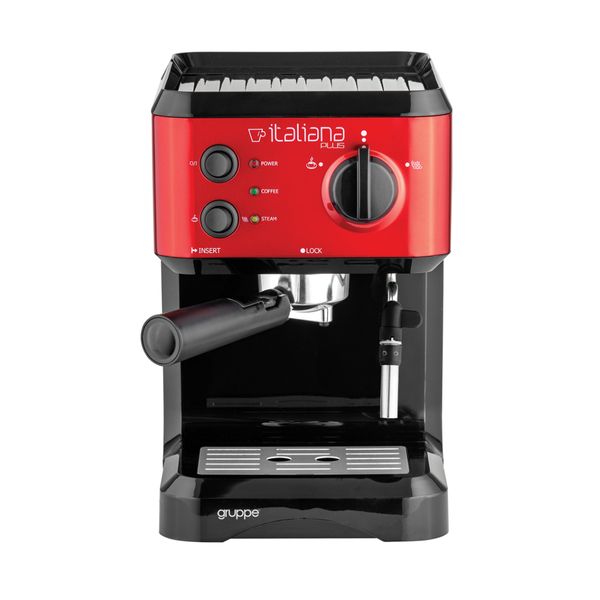 Gruppe Italiana Plus CM4677E-GS Red Μηχανή Espresso
