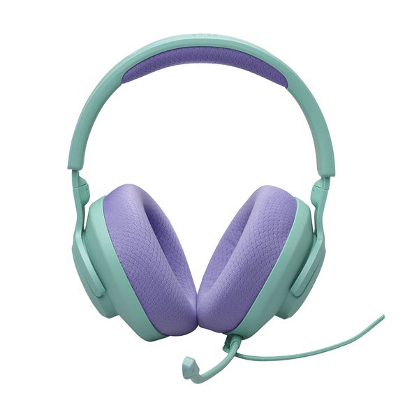JBL Quantum 100Μ2 Over-Ear Wired Gaming Cyan Ακουστικά Headset