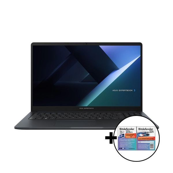Asus ExpertBook B1 B1503CVA-GR7U3C1X i7 150U/16GB/512GB/Win 11 Pro &amp Antivirus Bitdefender Total Security Laptop