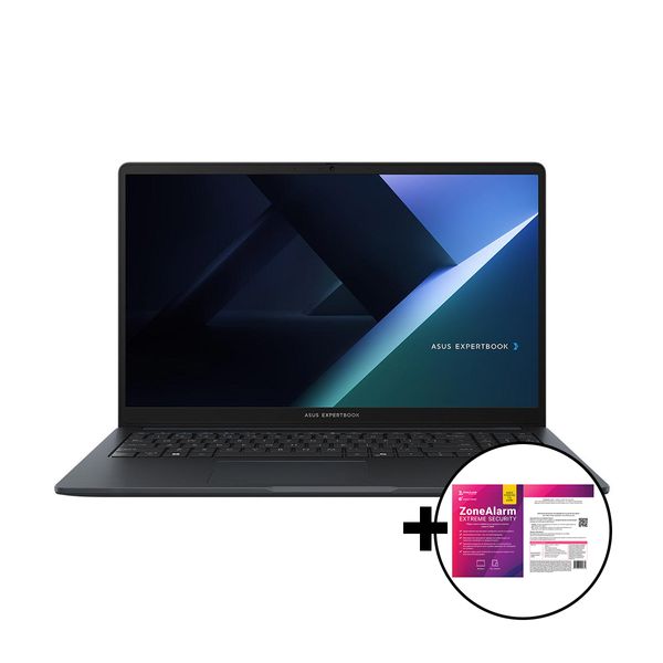 Asus ExpertBook B1 B1503CVA-GR7U3C1X i7 150U/16GB/512GB/Win 11 Pro &amp ZoneAlarm Extreme Security Laptop