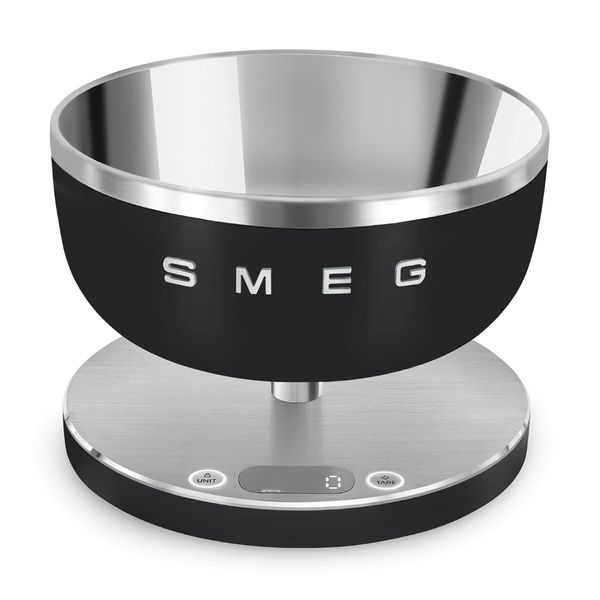 Smeg KSC01BLMWW Μαύρη Ζυγαριά Κουζίνας