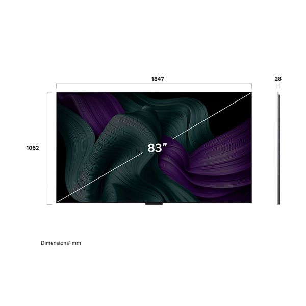 LG OLED evo M5 83M59 83" AI TV Τηλεόραση Smart 4K