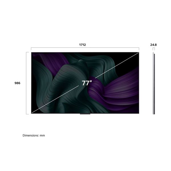 LG OLED evo M5 77M59 77" AI TV Τηλεόραση Smart 4K