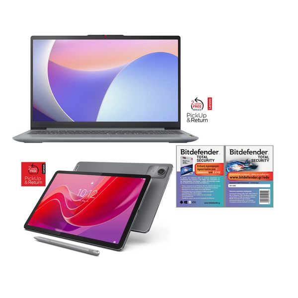 Lenovo IdeadPad Slim 3 15IAH8 i5-12450H/16GB/512GB &amp Tab M11 &amp Pen 8GB/128GB WiFi Luna Grey &amp Bitdefender Total Securit