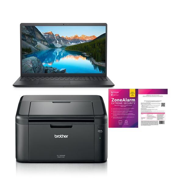 Dell Inspiron 15 3530 i5-1334U/16GB/512GB &amp Brother HL1222W &amp ZoneAlarm Extreme Security