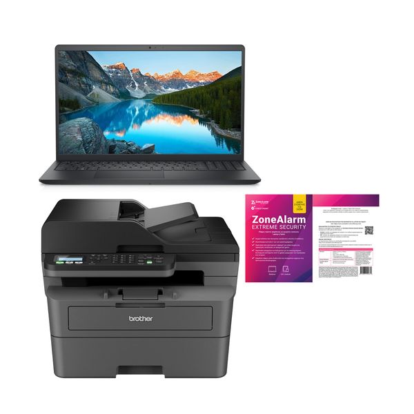 Dell Inspiron 15 3520 i5-1235U/8GB/512GB &amp Brother MFC-L2800DW Mono laser &amp ZoneAlarm Extreme Security