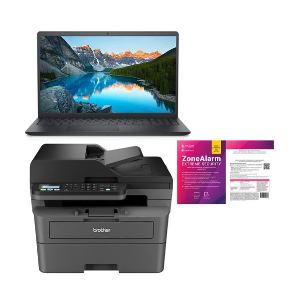 Dell Inspiron 15 3530 i5-1334U/16GB/512GB &amp Brother MFC-L2800DW Mono laser &amp ZoneAlarm Extreme Security