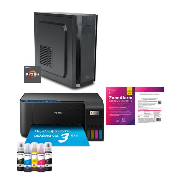 Infinity Gear Alpha R5 Max Rev.B2 &amp Epson EcoTank L3283 &amp ZoneAlarm Extreme Security