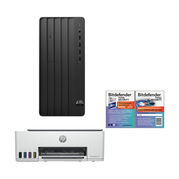 HP Pro Tower 290 G9 i5/16GB/512GB &amp Smart Tank 580 &amp Bitdefender Total Security All in One PC