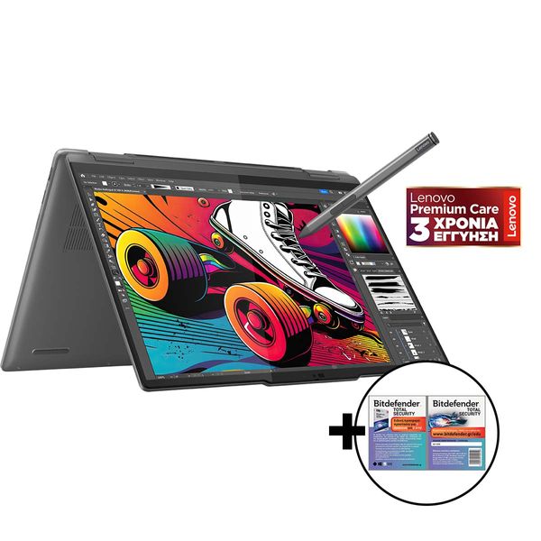 Lenovo Yoga 7i 2-in-1 14IML9 U7-155U/16GB/1TB &amp Bitdefender Total Security Laptop/Tablet