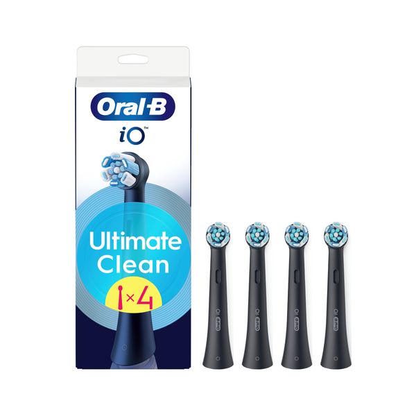 Oral-B Pro Ultimate Clean 4τμχ Black Κεφαλές Οδοντόβουρτσας