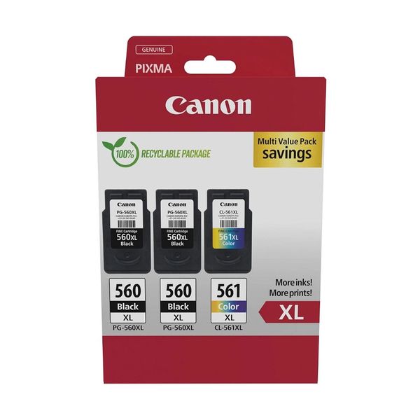 Canon PG-560XLx2 / CL-561XL Multipack Μελάνι InkJet