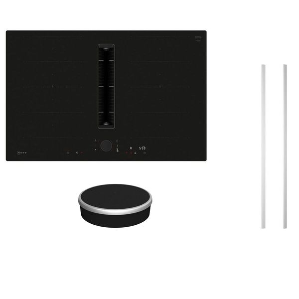 Neff V68YYX4B0 Επαγωγική Εστία & Z9801TWMY0 Twist Pad Flex & Z9802PFMY0 Metallic Silver Flex Design Kit