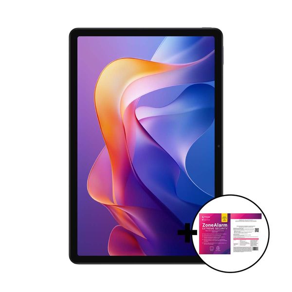 Xiaomi Redmi Pad 2 8GB/256GB Wi-Fi Gray &amp ZoneAlarm Extreme Security Tablet