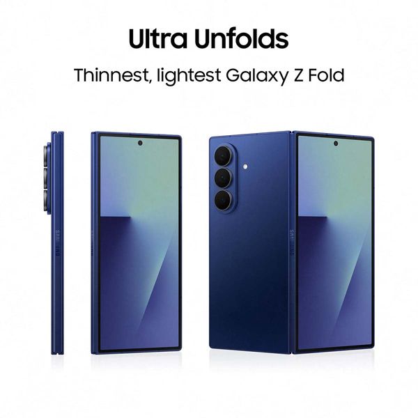 Samsung Galaxy Z Fold7 12GB/512GB Jet Black 5G Smartphone