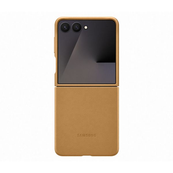 Samsung Galaxy Z Flip7 KindSuit Case Camel Θήκη Κινητού