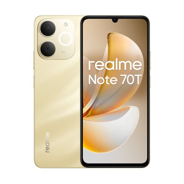 Realme Note 70T 4/128GB Gold Smartphone