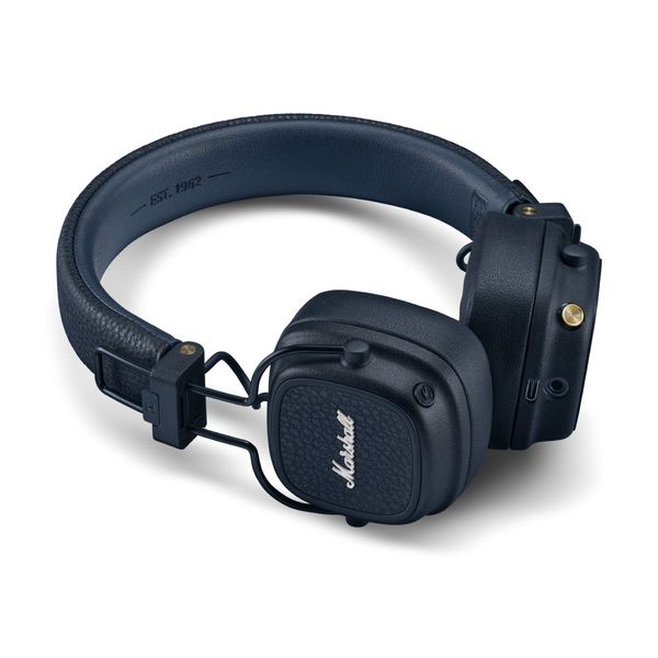 Marshall Major V Midnight Blue Ακουστικά Κεφαλής Bluetooth