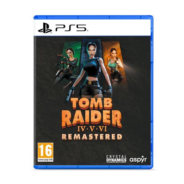Tomb Raider IV-VI Remastered Starring Lara Croft PS5 Game