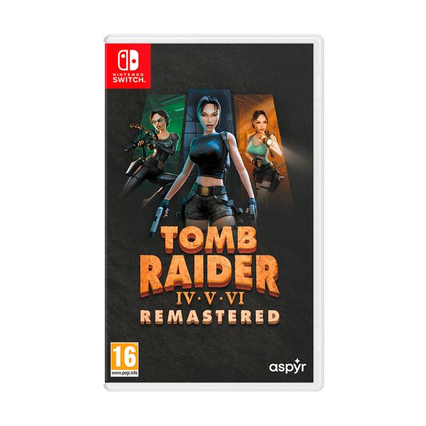 Tomb Raider IV-VI Remastered Starring Lara Croft Switch Game
