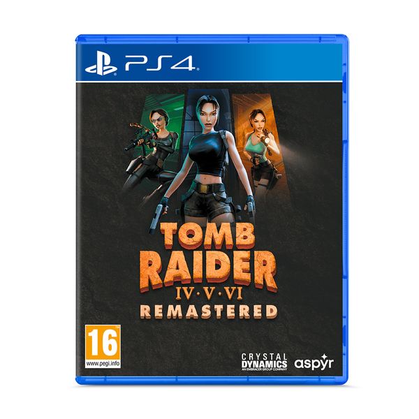 Tomb Raider IV-VI Remastered Starring Lara Croft PS4 Game