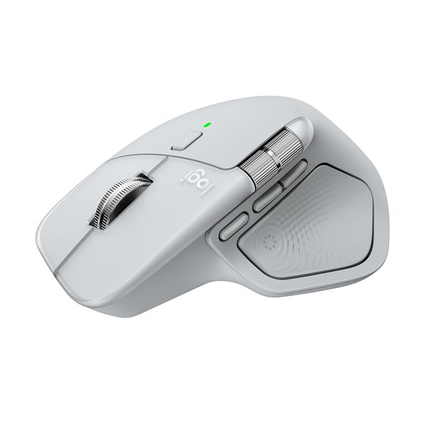 Logitech MX Master 4 for MAC Silver White Ασύρματο Ποντίκι