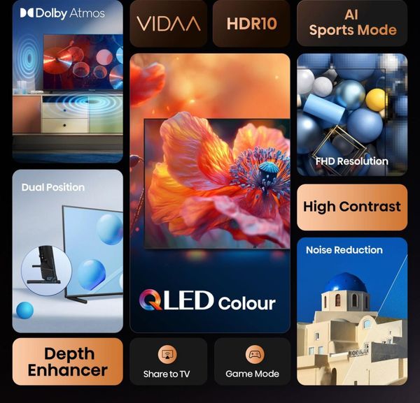 Hisense QLED 32A5Q 32" Τηλεόραση Smart Full HD