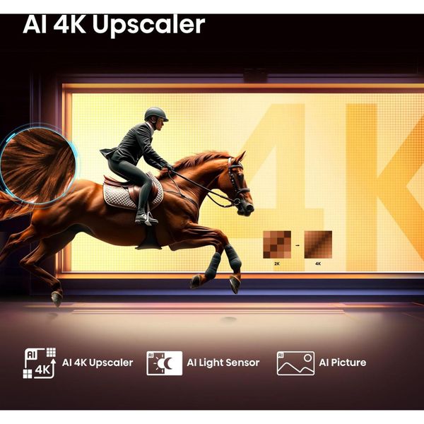 Hisense QLED 50E7Q 50" Τηλεόραση Smart 4K