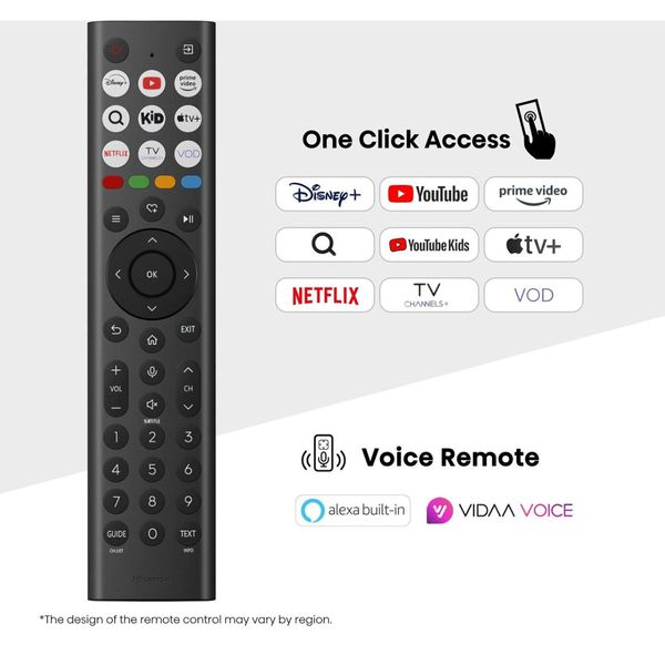 Hisense Mini-LED 55U7Q 55'' Τηλεόραση Smart 4K