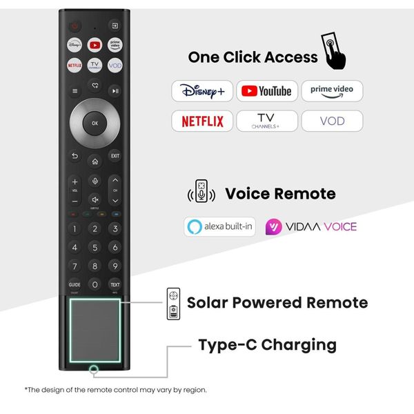 Hisense Mini-LED 55U7Q Pro 55'' Τηλεόραση Smart 4K