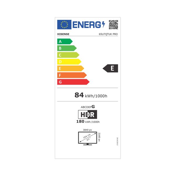 Hisense Mini-LED 65U7Q Pro 65'' Τηλεόραση Smart 4K