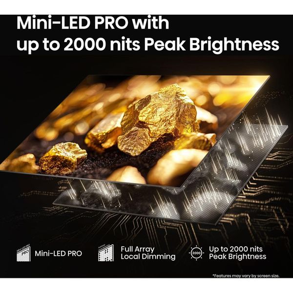 Hisense Mini-LED 75U7Q Pro 75'' Τηλεόραση Smart 4K