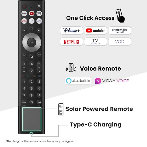 Hisense Mini-LED 65U8Q 65'' Τηλεόραση Smart 4K