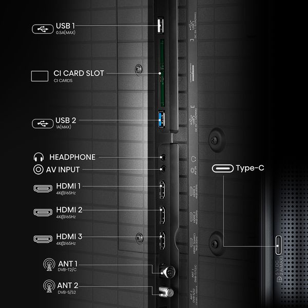 Hisense RGB-MiniLED 116UXQ 116" Τηλεόραση Smart 4K