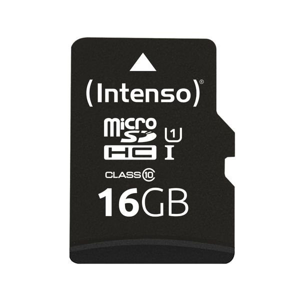 Intenso MicroSD UHS-I Premium 16GB Κάρτα Mνήμης