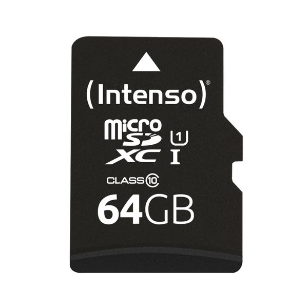 Intenso MicroSD UHS-I Premium 64GB Κάρτα Μνήμης