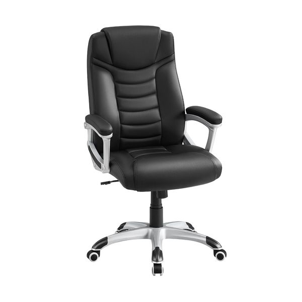 Songmics OBG21B Black Διευθυντική Καρέκλα