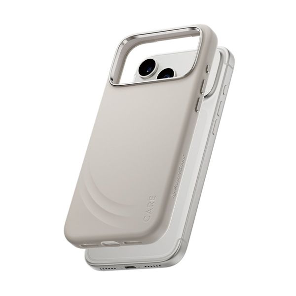 CARE by PanzerGlass iPhone 17 Pro Max Flow Silicone Case with MagSafe Vanilla Θήκη Κινητού