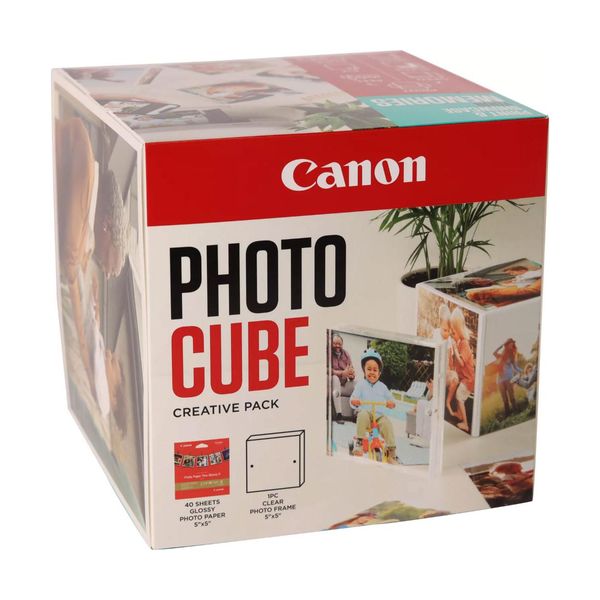 Canon PP-201 5×5” Photo Cube Creative Pack Φωτογραφικό Χαρτί