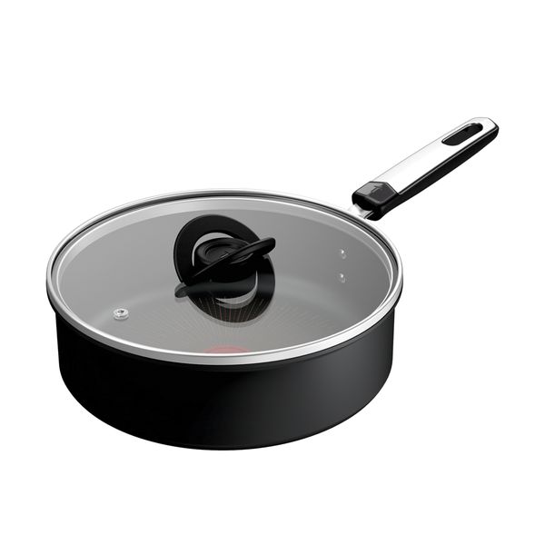 Tefal Excellence 24cm με Καπάκι G32032 Βαθύ Αντικολλητικό Τηγάνι Σωτέζα