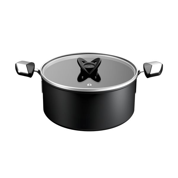 Tefal Excellence 24cm με Καπάκι G32046 Αντικολλητική Κατσαρόλα