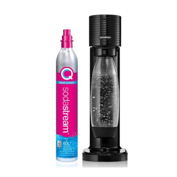 Sodastream Gaia Black Συσκευή Παρασκευής Ανθρακούχου Νερού